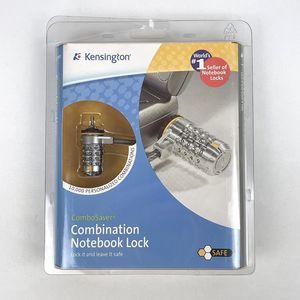 New Sealed Kensington ComboSaver Portable Combination Laptop Lock 6 ft. Cable